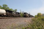 Consecutively numbered NS units 4613 and 4614 meet at Cove PA
